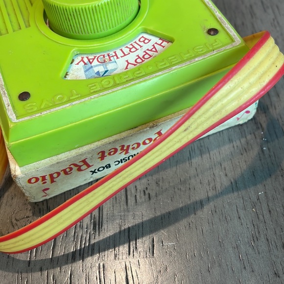 FisherPrice Toys Vintage Fisher Price Happy Birthday Music Box